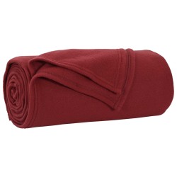 Jeté Rouge Bordeaux 200 x 150 cm Toison 511527511527