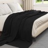 Couvertures à jeter 24 pcs Noir 240 x 220 cm Toison 511537511537