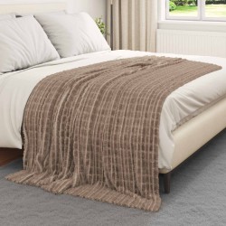 Jeté Camel 200 x 150 cm Toison 511549511549