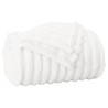 Couvertures à jeter 6 pcs Blanc 150 x 130 cm Toison 511552511552