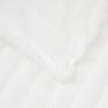 Couvertures à jeter 6 pcs Blanc 150 x 130 cm Toison 511552511552