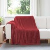 Couvertures à jeter 6 pcs Rouge Bordeaux 200 x 150 cm Toison 511558511558
