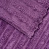 Couvertures à jeter 6 pcs Violet 270 x 240 cm Toison 511587511587