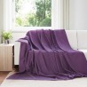 Couvertures à jeter 6 pcs Violet 270 x 240 cm Toison 511601511601