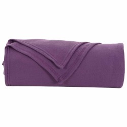 Couvertures à jeter 6 pcs Violet 240 x 220 cm Toison 511602511602