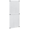 Porte Corona Blanc 90 x 210 cm Bois d'ingénierie 511646511646