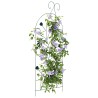 Clôture de jardin 3 pcs Vert 112 x 39,5 cm Acier 511648511648