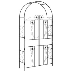 Arche de jardin Uni Noir 115 x 37 x 226 cm 511672511672