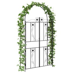 Arche de jardin Uni Noir 115 x 37 x 226 cm 511672511672