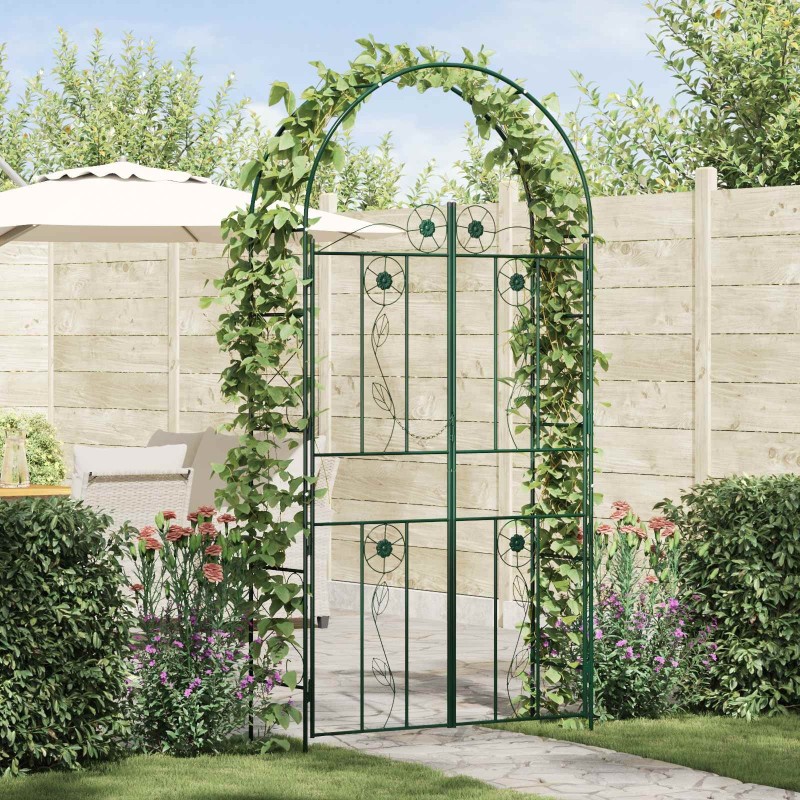 Arche de jardin Uni Vert 115 x 37 x 226 cm 511674511674