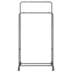 Porte-vêtements Uni Noir 80 x 53 x 156 cm 511677511677