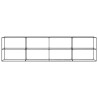 Support de plantes à 3 niveaux Noir 400 x 32 x 104 cm Acier 511678511678