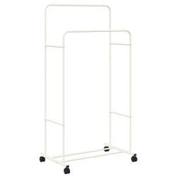 Porte-vêtements Uni Blanc 80 x 53 x 156 cm 511683511683