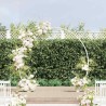 Arche de mariage Blanc 223 x 45 x 201 cm Acier 511694511694