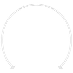Arche de mariage Blanc 223 x 45 x 201 cm Acier 511694511694