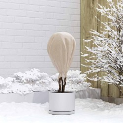 Fleece de protection des plantes contre le gel Beige 50 x 1,6 m 511704511704