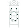 Clôture de jardin 3 pcs Vert 110,5 x 42,5 cm Acier 511728511728