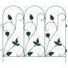 Clôture de jardin 5 pcs Vert Acier 511730511730