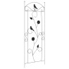 Clôture de jardin 3 pcs Noir 110 x 40 cm Acier 511745511745