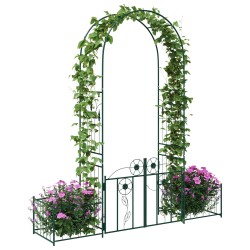 Arche de jardin avec verrouillage Vert 203 x 50 x 218 cm 511749511749