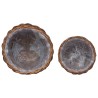 Panier de Plante avec stockage 2 pcs Marron Rattan Lacak 511760511760