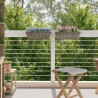 Panier à jardinière suspendu 2 pcs Gris 48 x 22 x 15 cm 511784511784