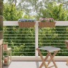 Panier à jardinière suspendu 2 pcs Marron 48 x 22 x 15 cm 511785511785