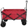 Chariot à Main Pliable Rouge 89 x 63 x 96 cm 511825511825