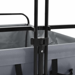 Chariot à Main Pliable Gris 89 x 63 x 96 cm 511826511826