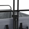 Chariot à Main Pliable Gris 89 x 63 x 96 cm 511826511826