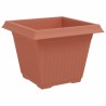 Pot de Fleurs Carré 24 pcs Rouge brique 43 x 43 x 33,5 cm 511842511842