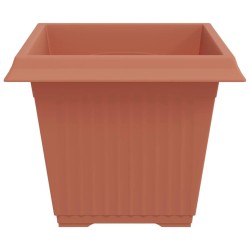 Pot de Fleurs Carré 24 pcs Rouge brique 43 x 43 x 33,5 cm 511842511842