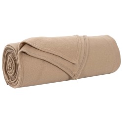 Couvertures à jeter 6 pcs Camel 280 x 210 cm Toison 511867511867