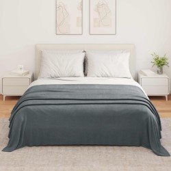 Couvertures à jeter 6 pcs Gris foncé 350 x 270 cm Toison 511896511896