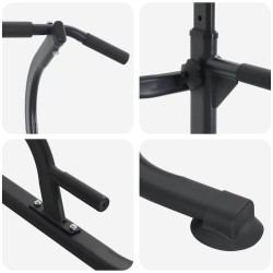 Station de Dips Tour de Puissance Noir 102 x 95 x 210 cm 511922511922