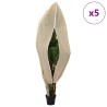 Couvercles de Fleece de Protection Anti-Gel pour Plantes 5 pcs 511973511973