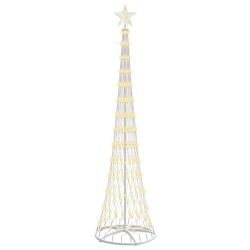 Arbre de Noël LED avec 290 LED Blanc chaud 250 cm Métal 512069512069