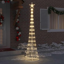 Arbre de Noël LED avec 290 LED Blanc chaud 250 cm Métal 512069512069