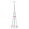 Arbre de Noël LED Multicolore 51 x 51 x 190 cm Métal 512070512070
