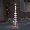 Arbre de Noël LED Multicolore 51 x 51 x 190 cm Métal 512070512070
