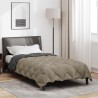 Duvet d'hiver Gris clair et anthracite 155 x 220 cm Microfibre 512074512074