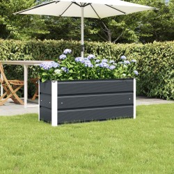 Jardinière Anthracite 100 x 40 x 45 cm Acier 512076512076