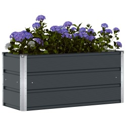 Jardinière Anthracite 100 x 40 x 45 cm Acier 512076512076