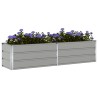 Jardinière Gris clair 195 x 50 x 45 cm Acier galvanisé 512095512095