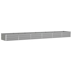 Jardinière Gris clair 580 x 100 x 45 cm Acier galvanisé 512097512097