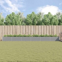 Jardinière Gris clair 580 x 100 x 45 cm Acier galvanisé 512097512097