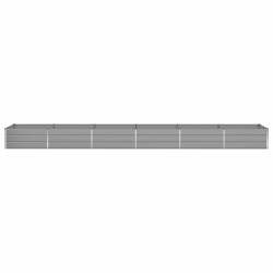 Jardinière Gris clair 580 x 100 x 45 cm Acier galvanisé 512097512097