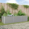 Jardinière Gris clair 290 x 100 x 75 cm Acier galvanisé 512098512098