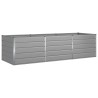 Jardinière Gris clair 290 x 100 x 75 cm Acier galvanisé 512098512098