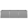 Jardinière Gris clair 290 x 100 x 75 cm Acier galvanisé 512098512098